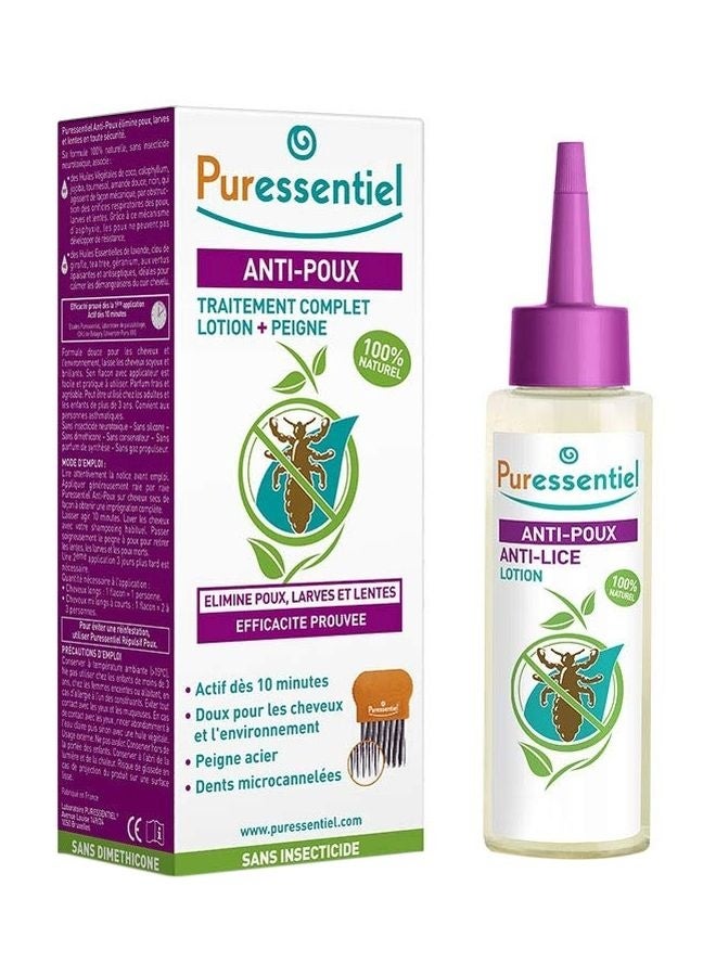 Anti-Lice Complete Treatment Lotion With Comb