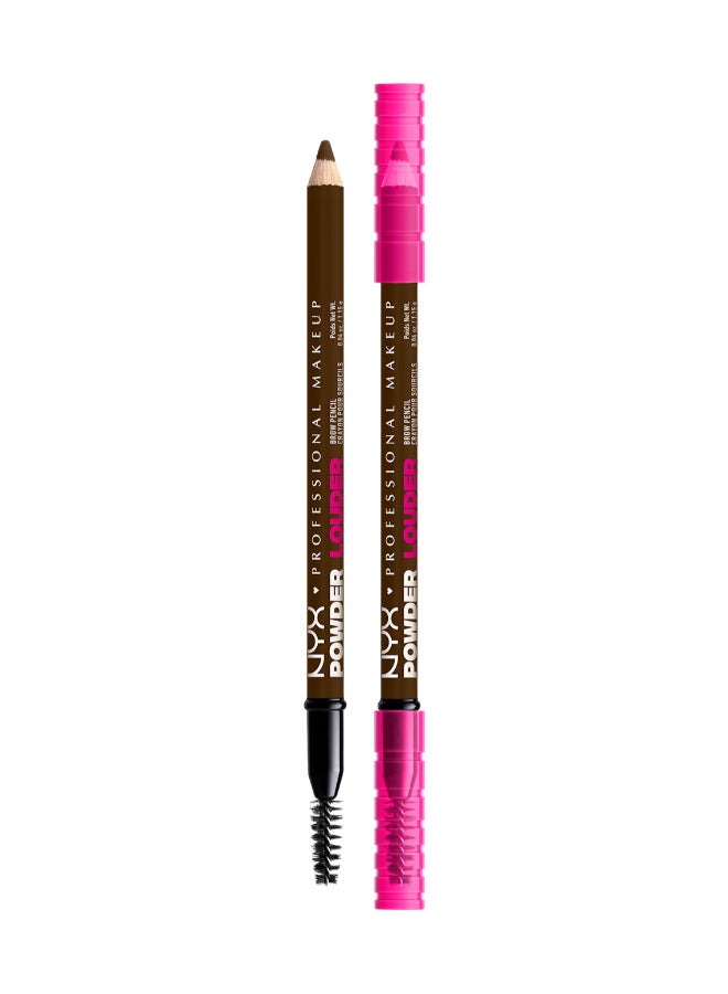 Powder Louder, Brow Pencil, 12Hr Wear, Buildable Micro-Fibers, Espresso - image 2