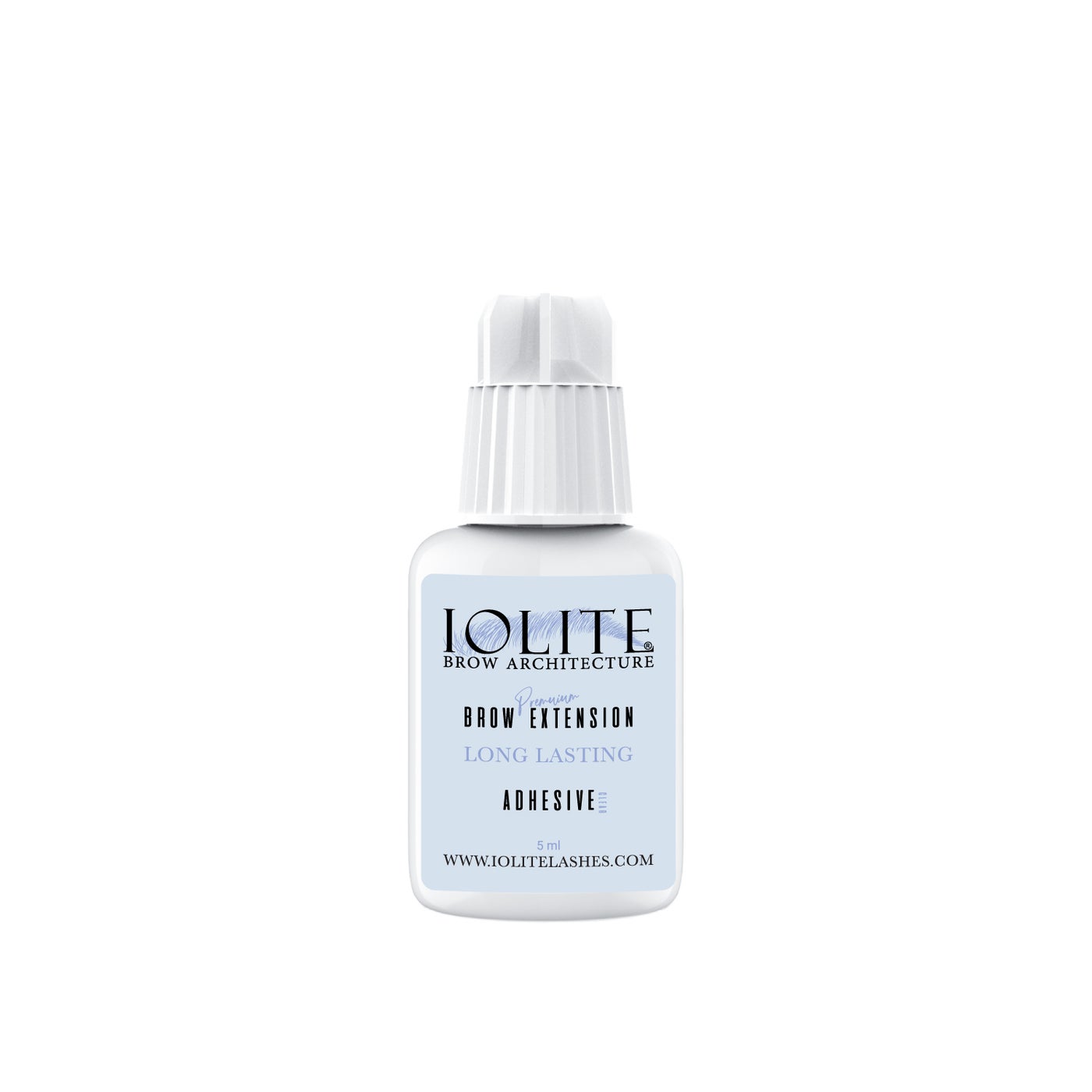 IOLITE Eyebrow Extension Glue - Clear Brow Glue -  Brow Adhesive for Brow Extension -  IBELG