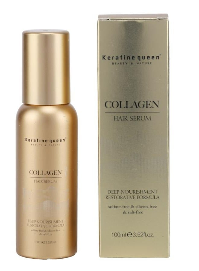 Sulfat Free Moisturizing Collagen Brazilian Gold Hair Serum 100 ML
