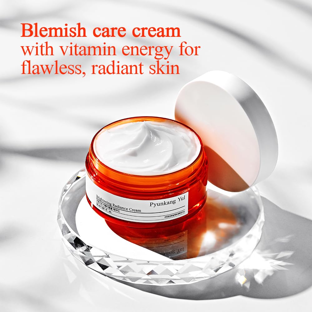 Pyunkang Yul Brightening Radiance Face Cream Vitamin C Niacinamide Glow Even Skin Tone 50ml - image 2