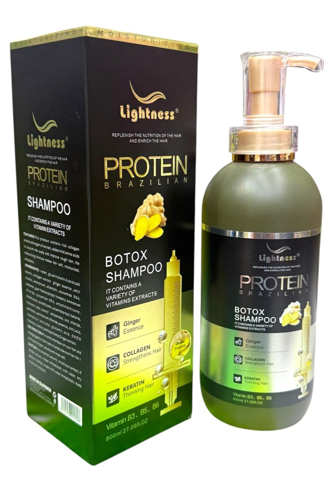 Protein Brazilian Botox Shampoo 800 ML