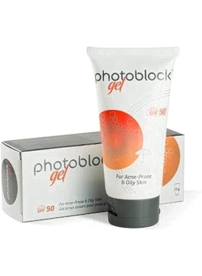 Derma Pella Photoblock Gel SPF50 Sunscreen for Acne-Prone and Oily Skin 75g / 2.65oz