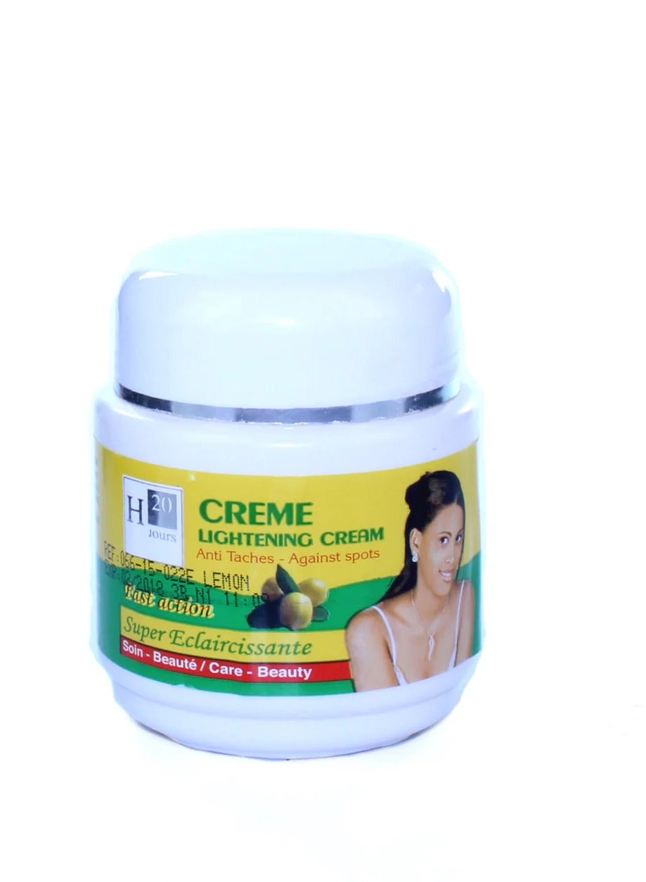 Natural lightening Cream Anti Taches & Against Spots With Lemon 300g