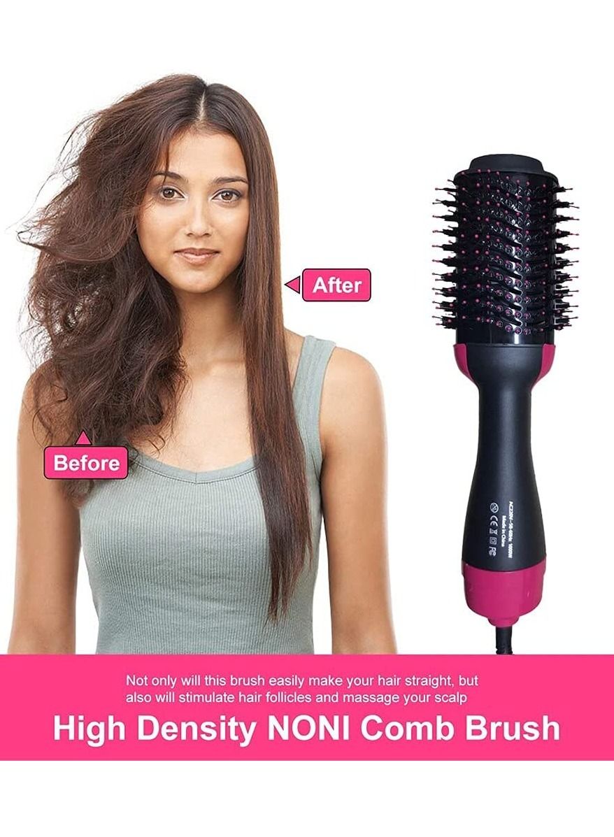 2 in 1 Multifunctional Hair Dryer Volumizer Rotating Hot Hair Brush Curler Roller Rotate Styler Comb Styling Curling Iron
