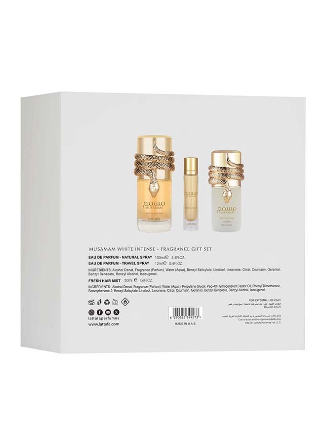 Gift Set - Musamam White Intense 100 Ml + 12ml + Hairmist - image 2