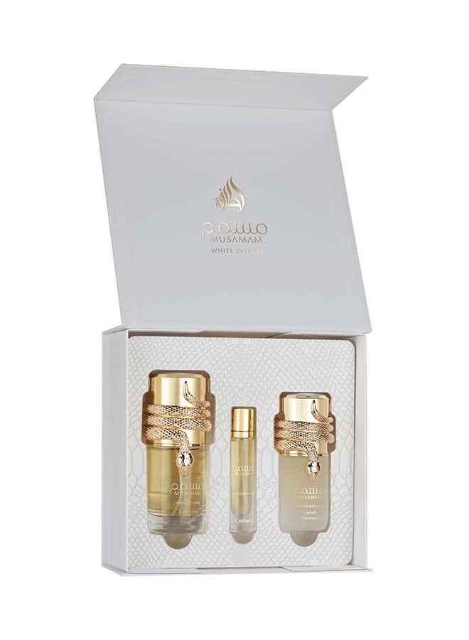 Gift Set - Musamam White Intense 100 Ml + 12ml + Hairmist