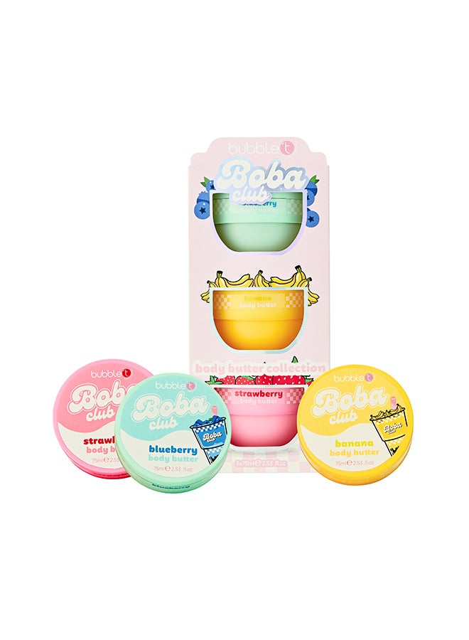 Boba Body Butter Trio