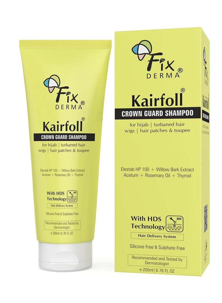 Careful Rosemary Oil Shampoo for Hair Growth | Crown Guard Shampoo for Hijabs and Wigs | Hair Extensions and Wigs | Shampoo for Women and Men | Sulfate and Paraben Free Shampoo - 200ml