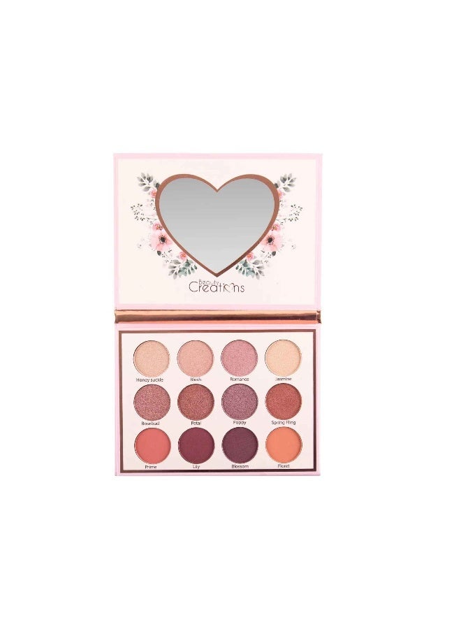 Eyeshadows 12Colors Floral Bloom - Eye Bloom