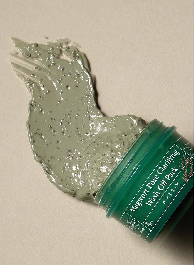 Mugwort Pore Clarifying Wash Off Mask for Acne, Pores, Oily Skin, Uneven Texture All Skin Types 100ml - image 3