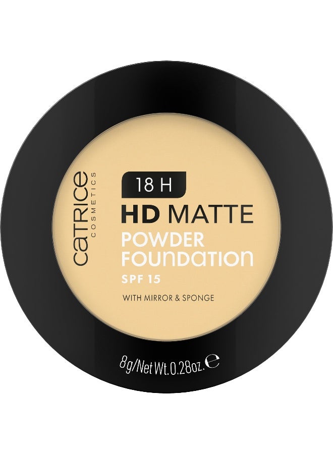 18H Hd Matte Powder Foundation 012W