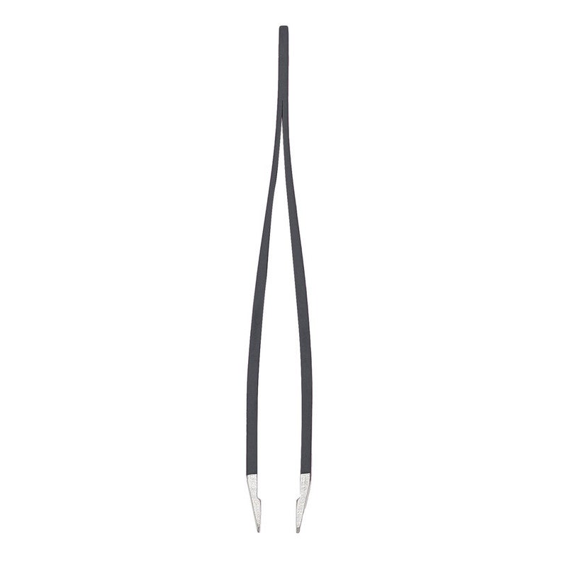Soft touch slanted-tip tweezers (7,2 cm) - image 5