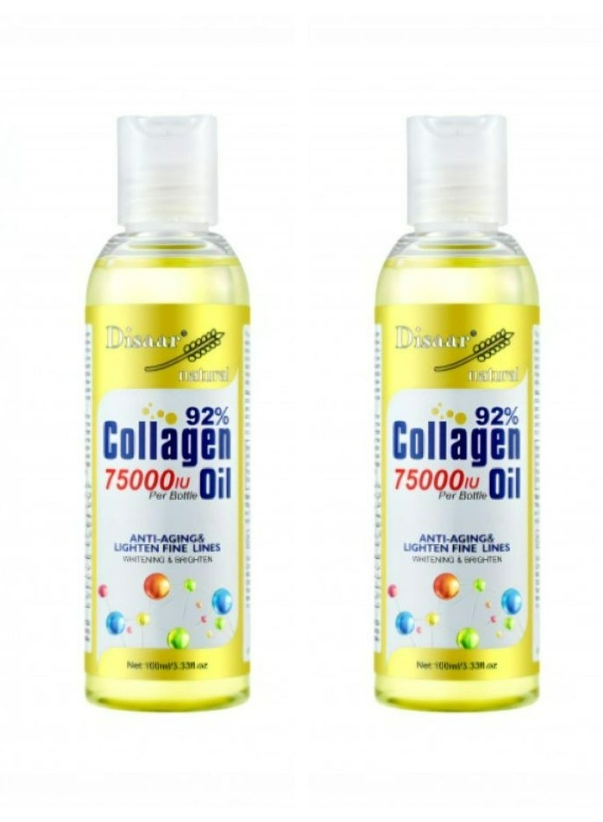Oil with natural collagen, 100 ml 2 PCS