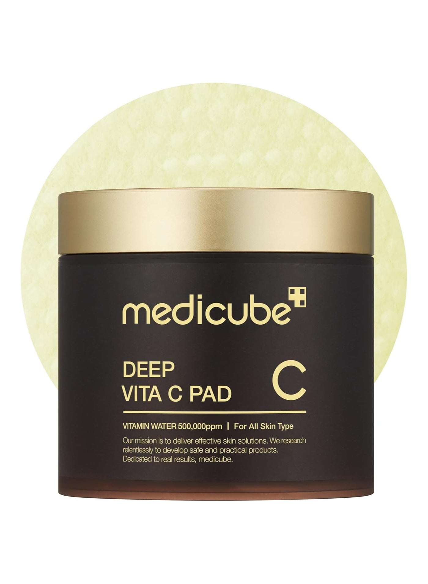 Deep Vita C Pad || Wiping care for Dark Spots & Pigmentation concerned areas | Infused with 7-day dark spot ampoule | 500,000PPM of vitamin water & 3 types of vitamin | Korean skincare