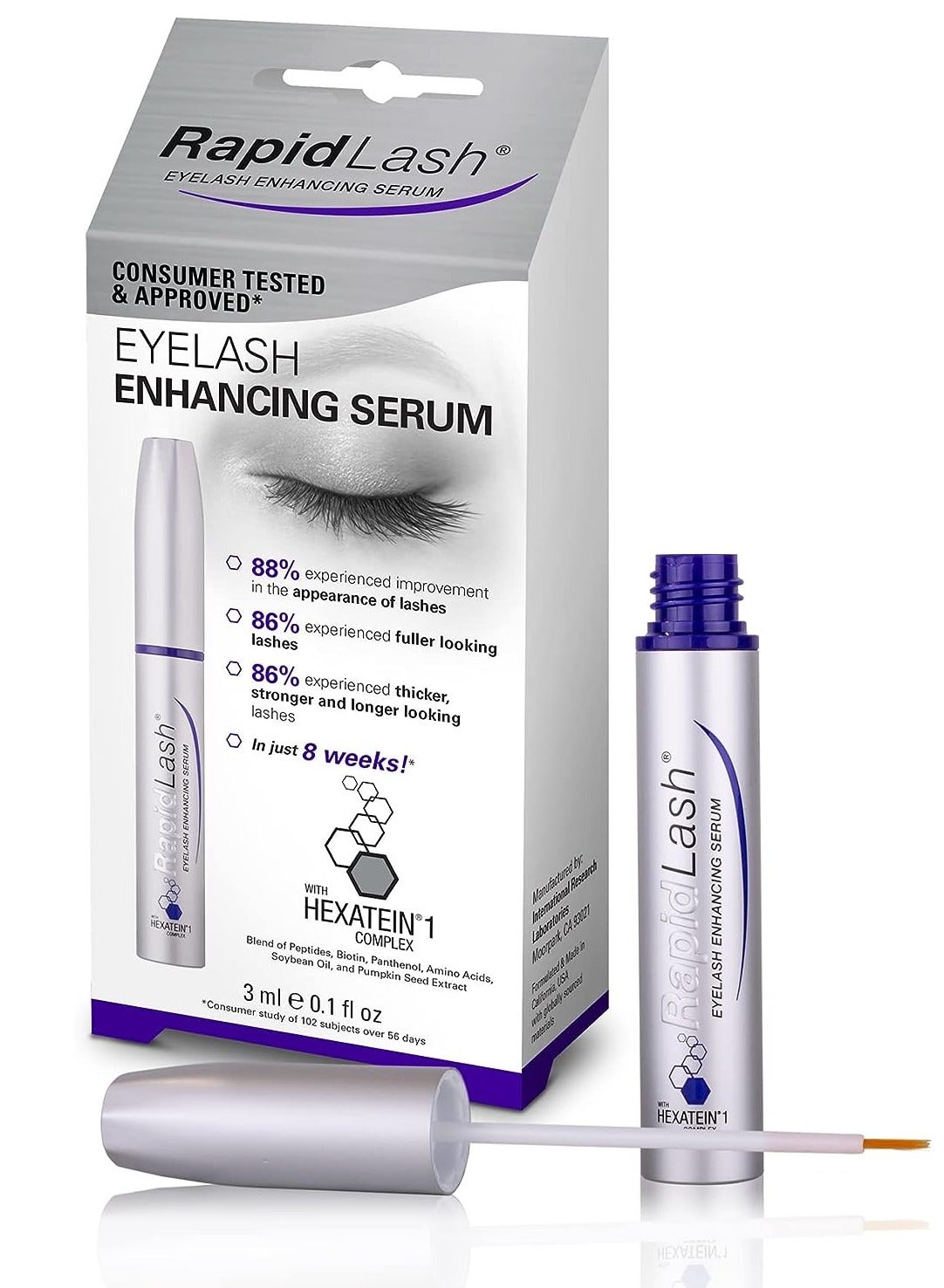 Rapid Lash Rapidlash Eyelash Enhancing Serum, 0.1 Fl Oz