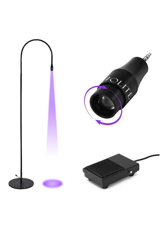 Uv Lash Lamp  Professional Uv/Led Lash Curing Lamp Cordless Rechargeable Uv Light For Eyelash Extensions Fast Glue Drying  Safe Application For Lash Artists  Salons Iuvllb
