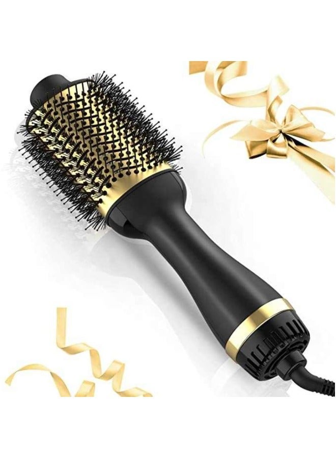 Effortless Curls & Styling with One-Step Hair Dryer Brush BlackDesign Negative Ionic Technology Manufacturer's Lifetime Warranty 360 Swivel Cord Versatile Hair Styler