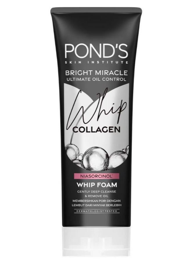 Bright Miracle Ultimate Oil Control Whip Collagen Facial Foam 100g
