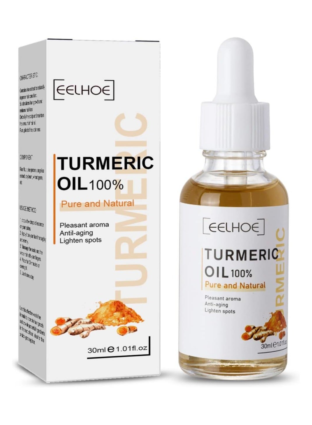 Turmeric Dark Spot Corrector Serum, Turmeric Serum Skin Corrector Serum, Dark Spots Remover Bright Skin Moisturizing Repair Face Serum, Face Melasma Treatment