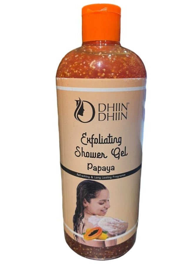 PAPAYA Exfoliating Shower Gel 750ml