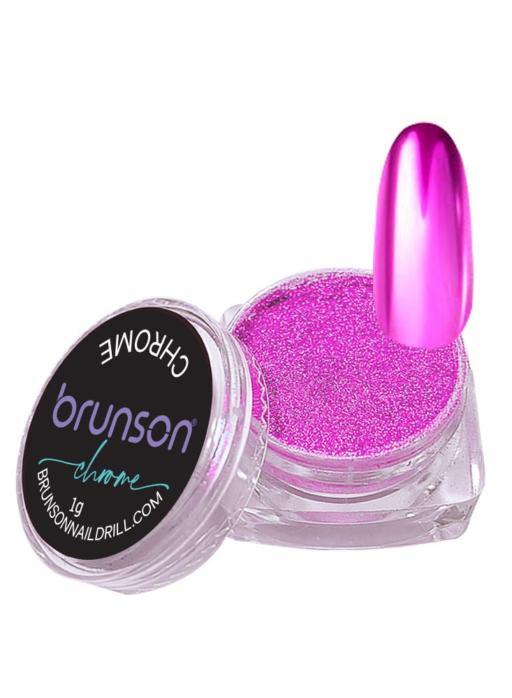 Chrome Nail Metallic Powder Holographic Mirror Effect Nail Art Manicure