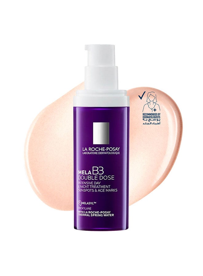 Mela B3 Double Dose, Day & Night Intensive Treatment For Sunspots And Age Marks Powered By Multi-Patented Anti-Pigmentation Melasyl And Proxylane, 40Ml