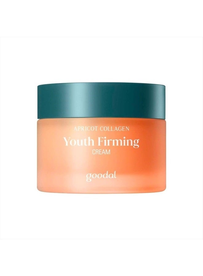Apricot Vegan Collagen Cream for All Skin Types, Clean, Anti-Aging, Nourishing, Firming, Plumping Cream with Plant-Based Amino Acids and Antioxidants