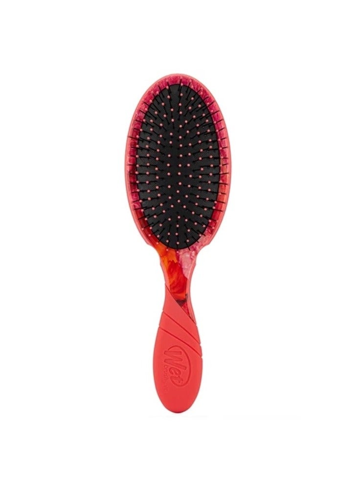 Wet Brush Pro Detangler Hair Brush | Rare Botanic Collection | Fire Coral