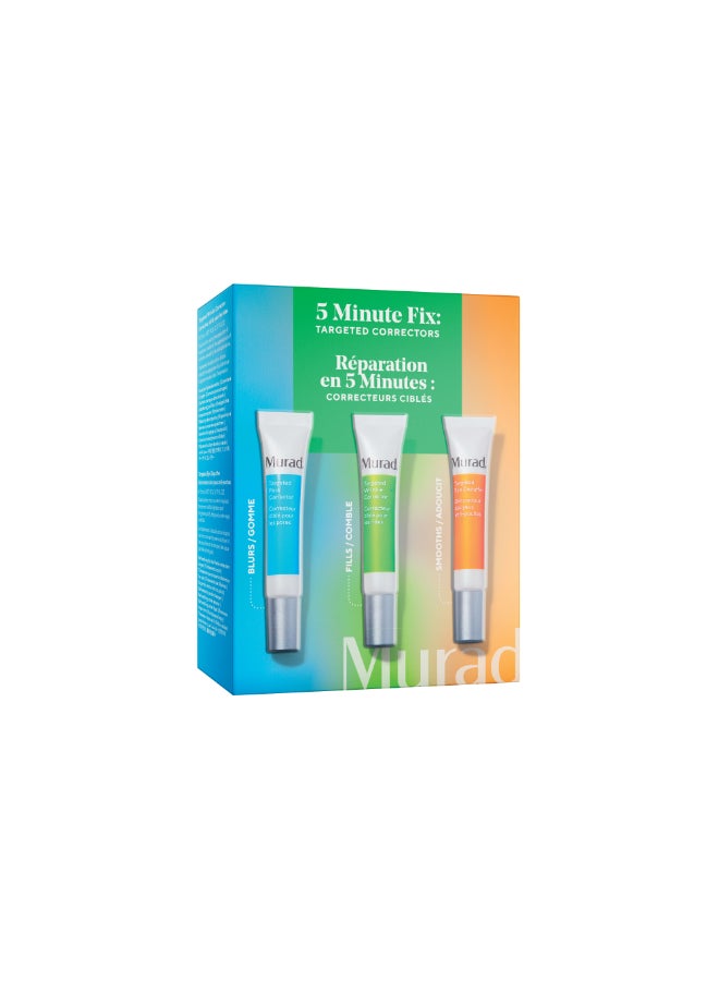 Murad 5 Minute Fix Trio Kit – Target Correction for Aging Eyes, Peptides & Retinol, Treatment Set for Wrinkle & Puffiness Relief 3-Piece Kit - image 2