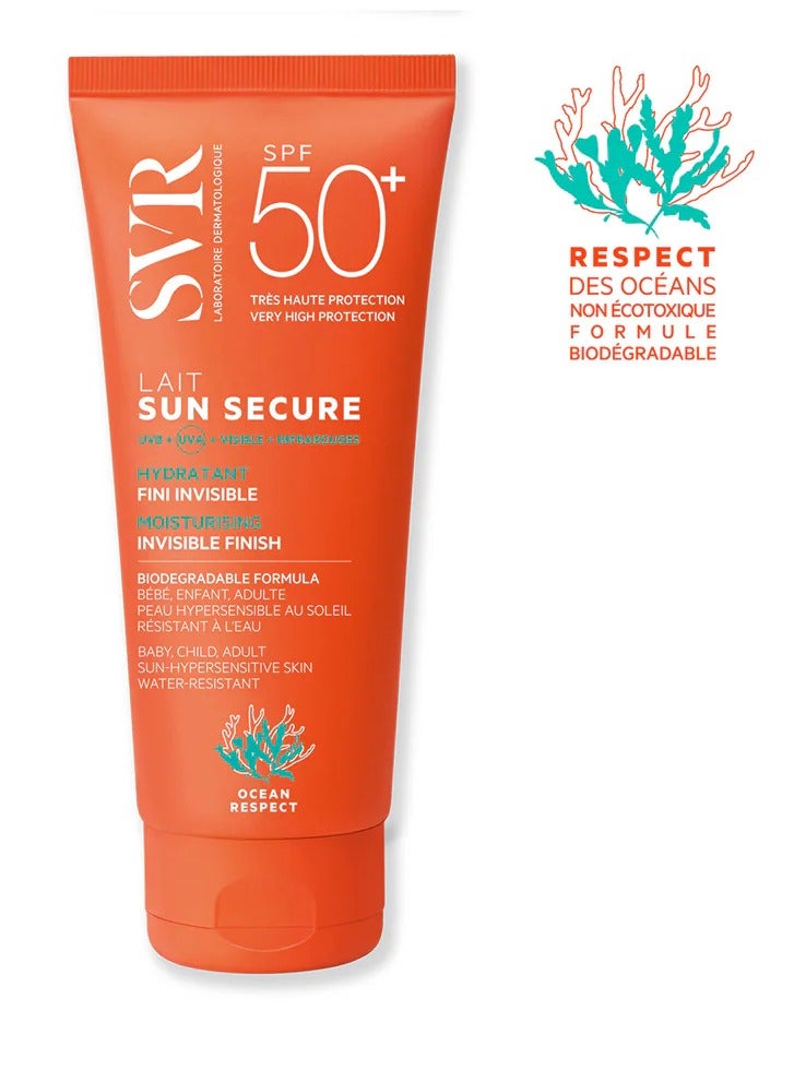 SVR Sun Secure Lait SPF50+ Invisible Moisturizing Milk 100ml