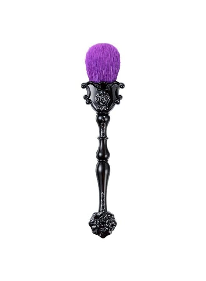 ANNA SUI Face Brush - Purple - Decorative & Delicate Design for Flawless Makeup Application
