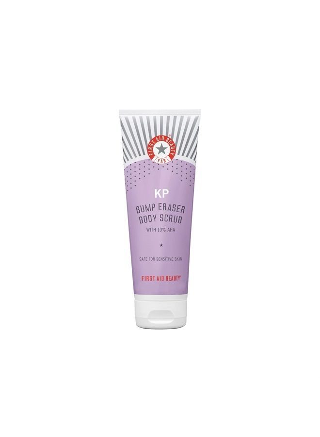 KP Bump Eraser Body Scrub Exfoliant for Keratosis Pilaris with 10% AHA – 8 oz