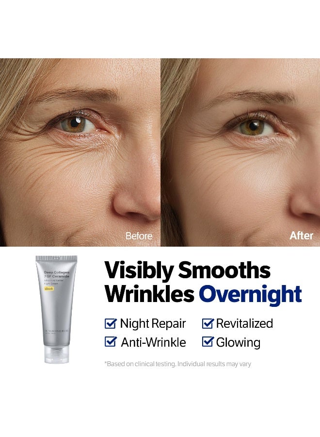 Deep Collagen 7GF Ceramide Advanced Barrier Night Cream - image 2