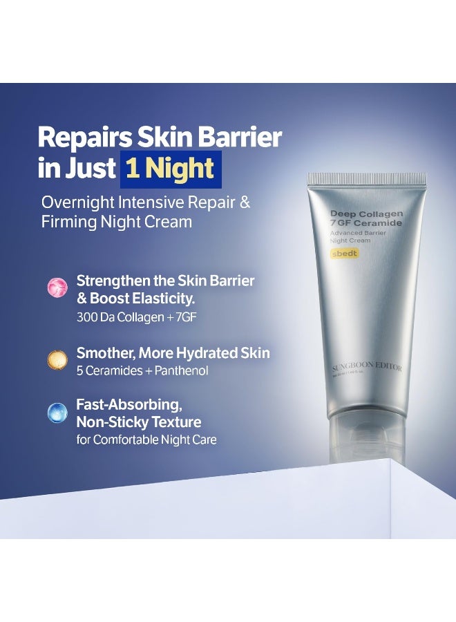 Deep Collagen 7GF Ceramide Advanced Barrier Night Cream - image 3