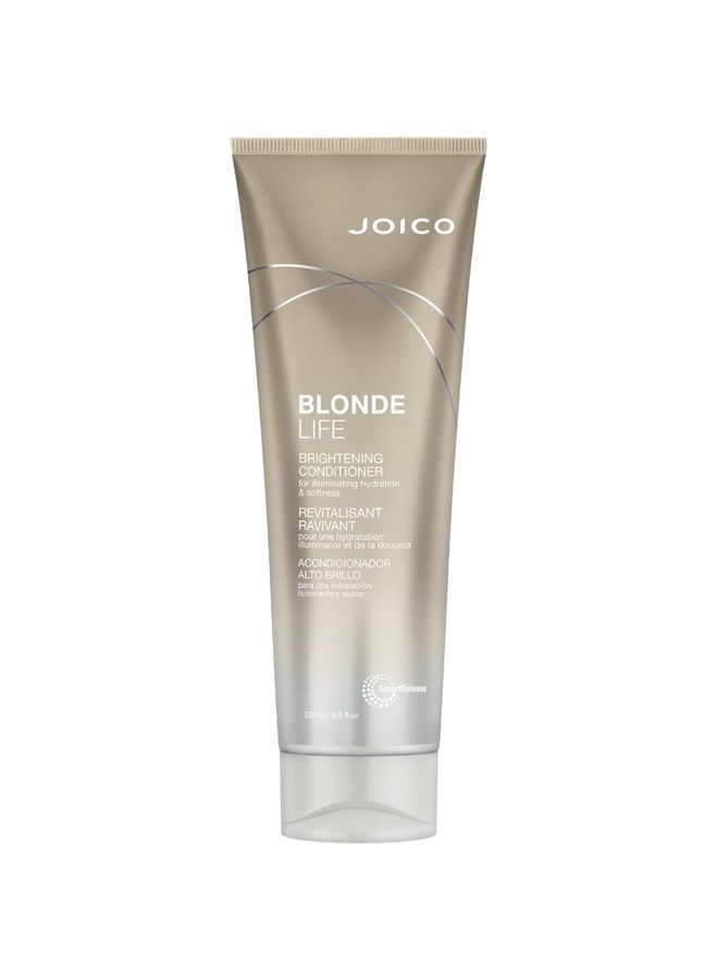 Blonde Life Brightening Conditioner | For Blonde Hair | Illuminate Hydration & Softness | Add Softness & Smoothness | Sulfate Free | With Monoi & Tamanu Oil | 8.5 Fl Oz