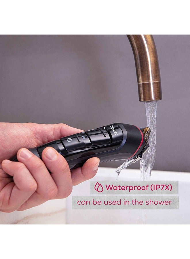 MN9X Multi-Groomer | All-in-One for Precision Beard, Hair & Body Trimmer for Men | 11 High Quality Attachments | Cordless Use | Waterproof | 3 Years Warranty - image 4