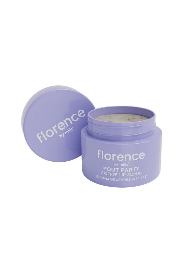 Pout Party Coffee Lip Scrub Exfoliating Sugar And Coffee Soft + Smooth Lips Vegan & Crueltyfree