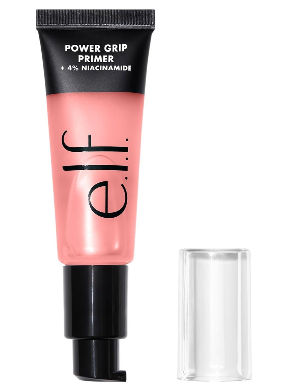 e.l.f. Power Grip Primer + 4% Niacinamide 0.8 Fl. Oz Packaging May Vary Clear