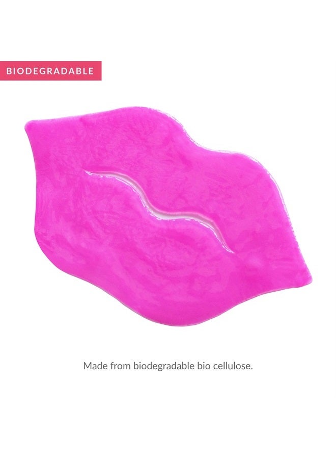 PMD Hydrakiss Bio-Cellulose Anti-Aging Lip Sheet Mask, 10 Count (Pack of 1)