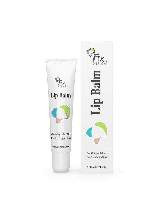 Fixderma Lip Balm With Vitamin C & E For Pigmented, Dry & Chapped Lips | Soft, Hydrating & Nourishes Lips | Even Out Lip Tone | Lip Balm For Dark Lips | 15ml