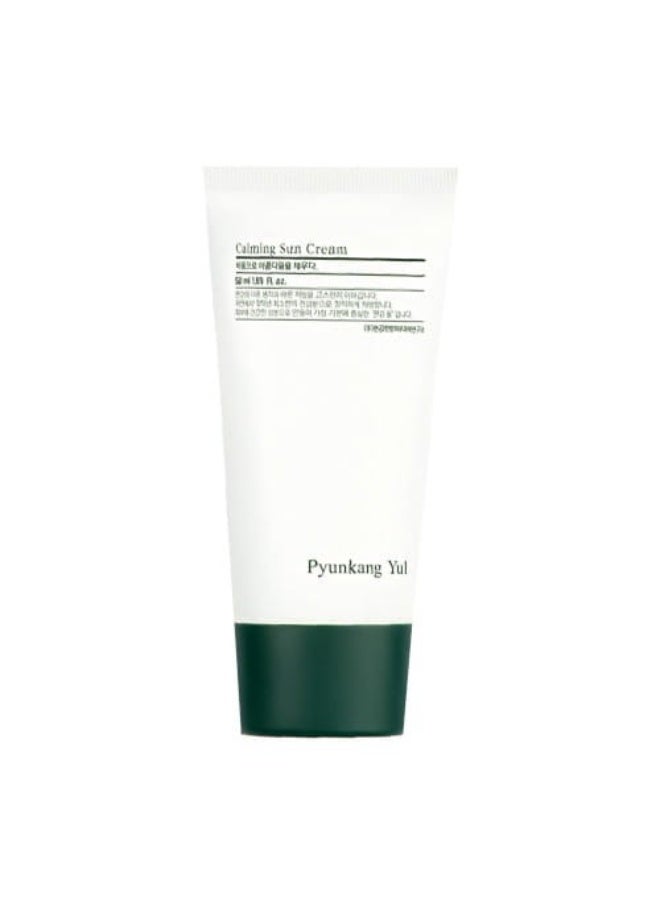 Pyunkang Yul Calming Sun Cream SPF 50+ PA++++ Daily Sunscreen Hypoallergenic for Sensitive Skin 50ml