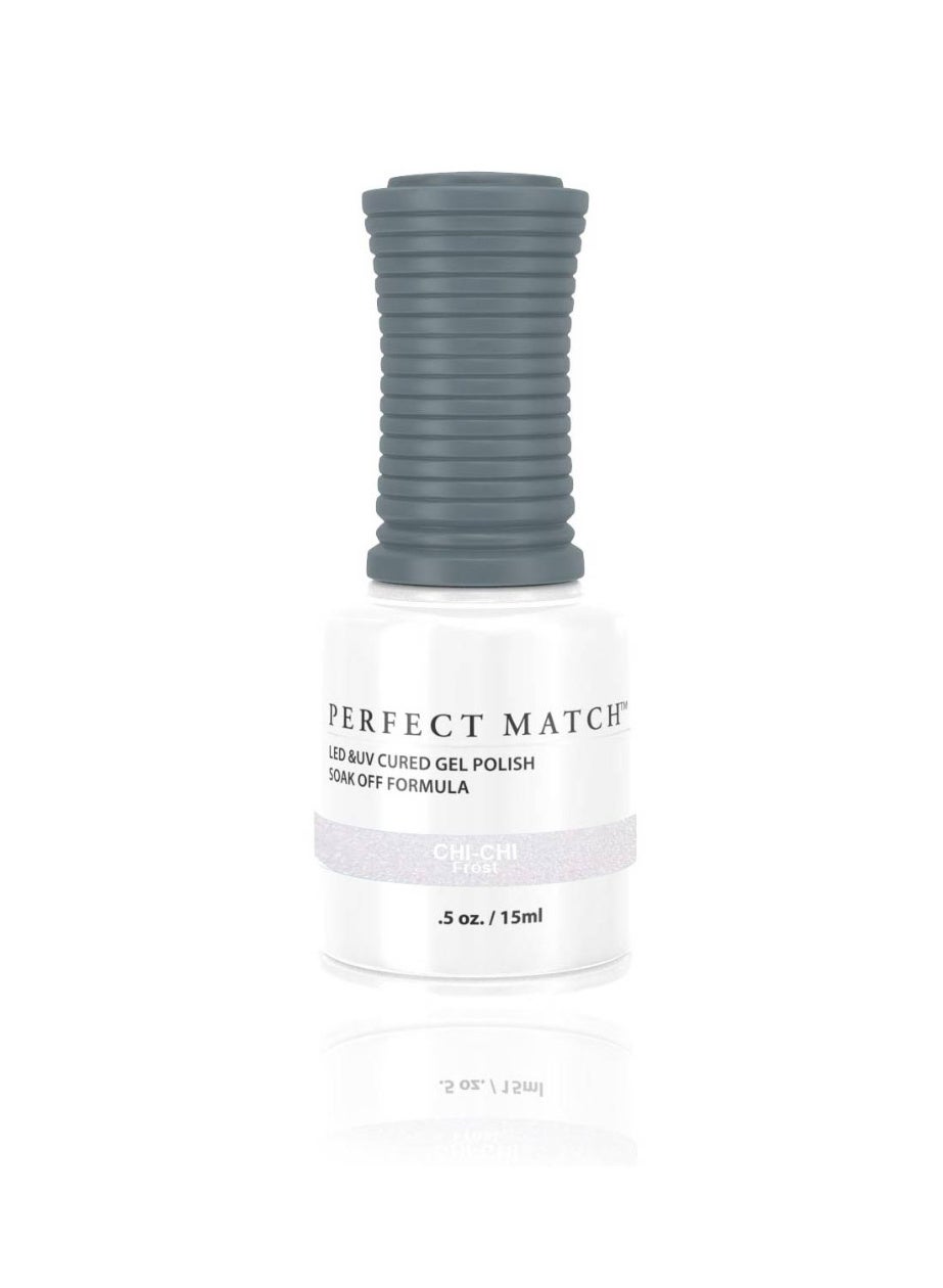 Perfect Match Gel Nail Polish 15ml Soak Off Long Lasting High Shine UV LED Gel Non Toxic Easy Application Wide Color Range for Manicure and Pedicure Chi-Chi