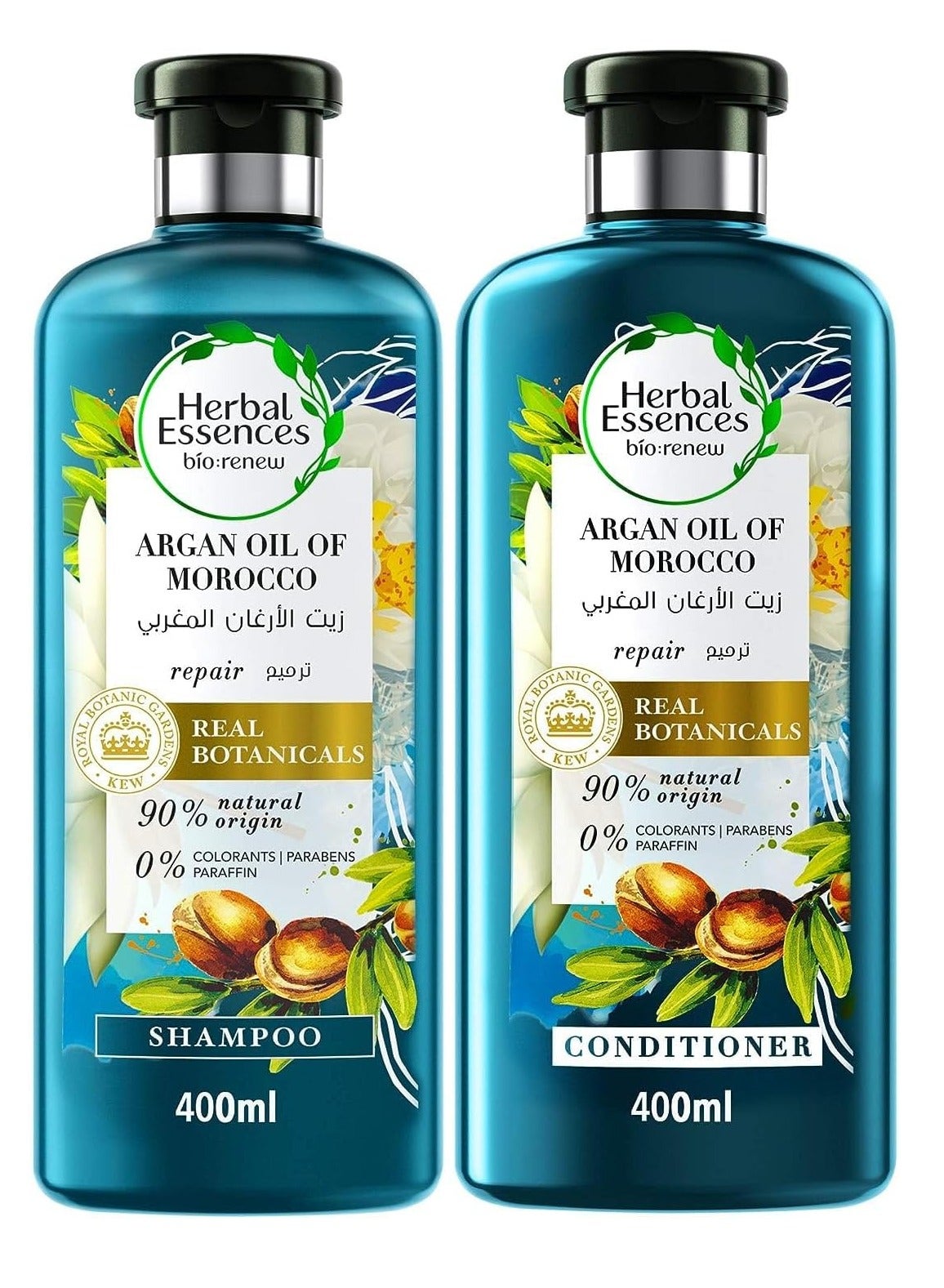 Herbal Essences Renew Moroccan Argan Oil Conditioner 400ml Herbal Essences Renew Moroccan Argan Oil Shampoo 400ml