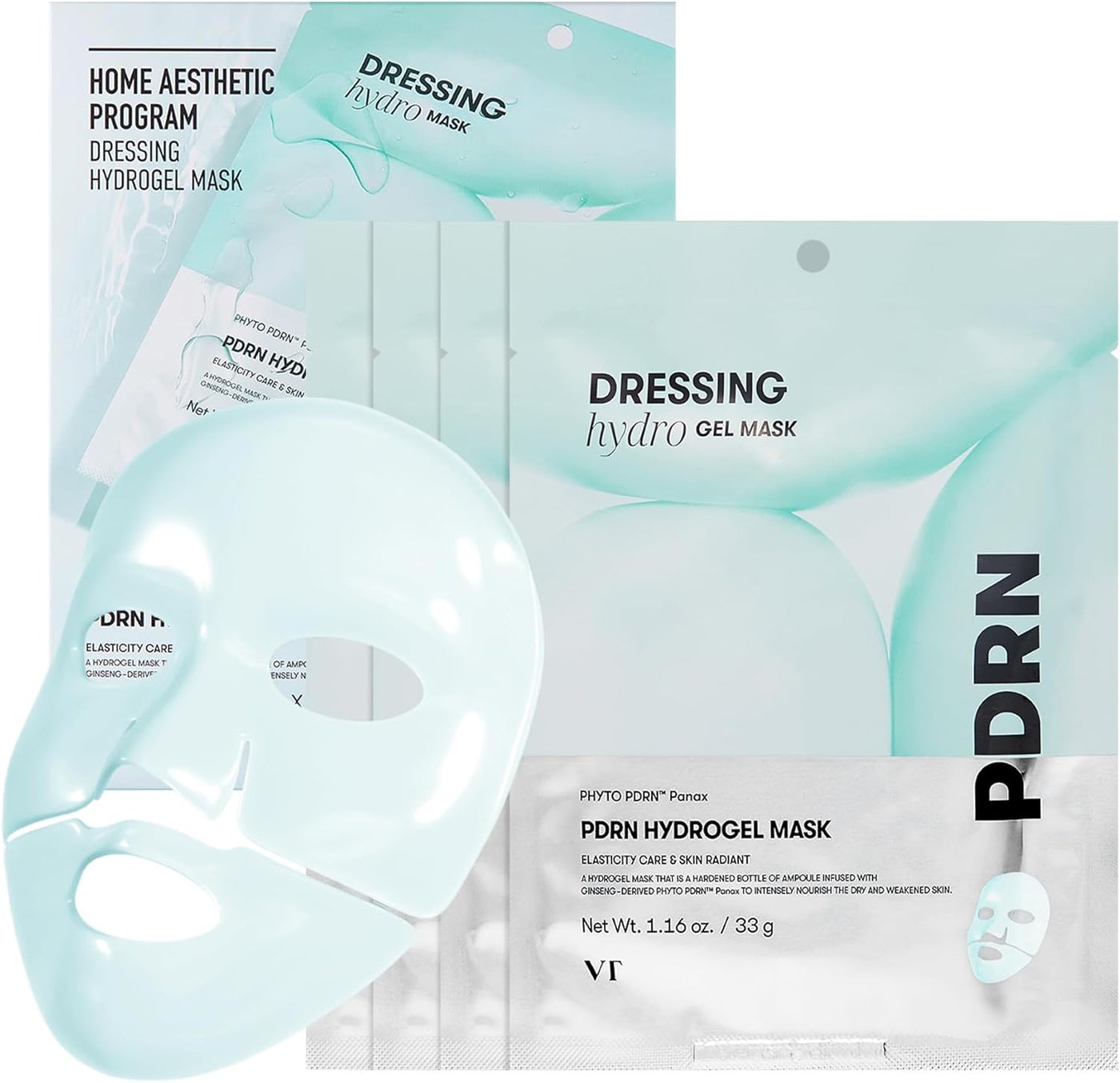 PDRN Hydrogel Mask 33g | Intensive Hydrating & Skin Repair Face Mask with PDRN | Korean Skincare
