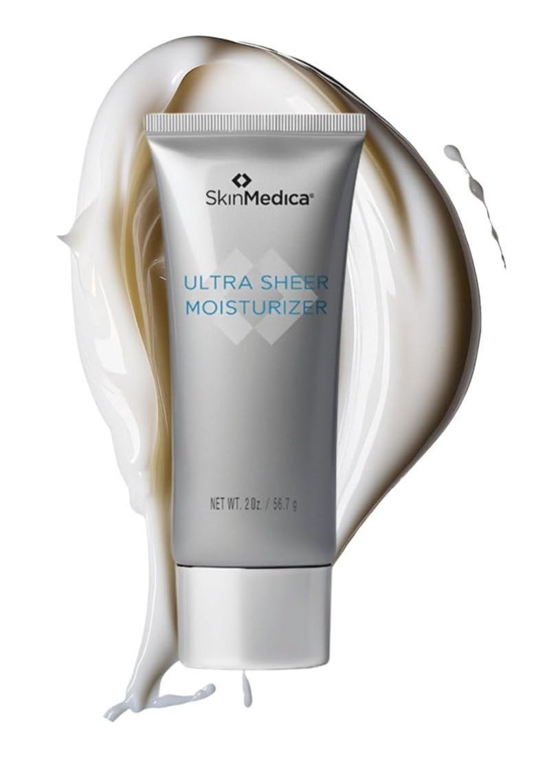 SkinMedica Ultra Sheer Moisturizer - Face Moisturizer That is an Oil-Free Lotion to Improve Hydration and Skin Appearance, 2 Oz