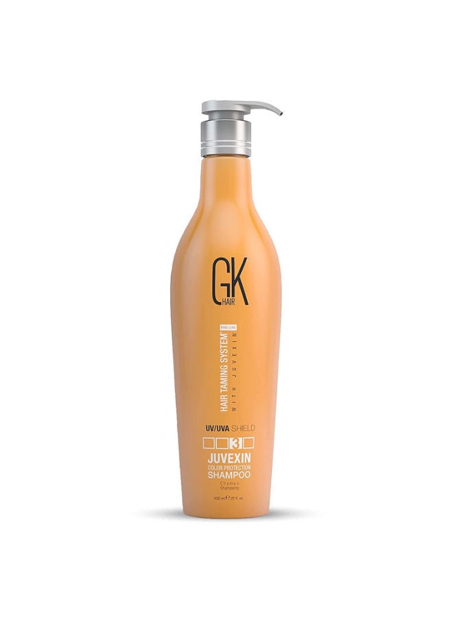 Shield Shampoo (22 Fl Oz/650ml) Deep Cleansing Moisturizing Heat Protection for Color Treated Dry Damaged Curly Frizzy HAIR Sulfate Free