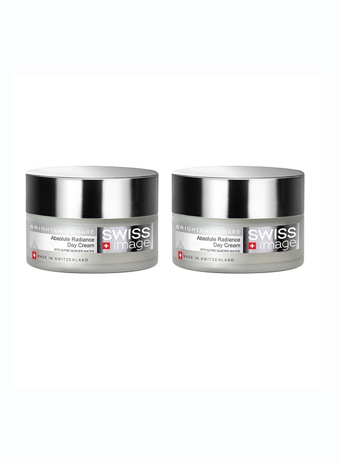 Brightening Care  Absolute Radiance Brightening Day Cream 50Ml X 2(Value Pack)