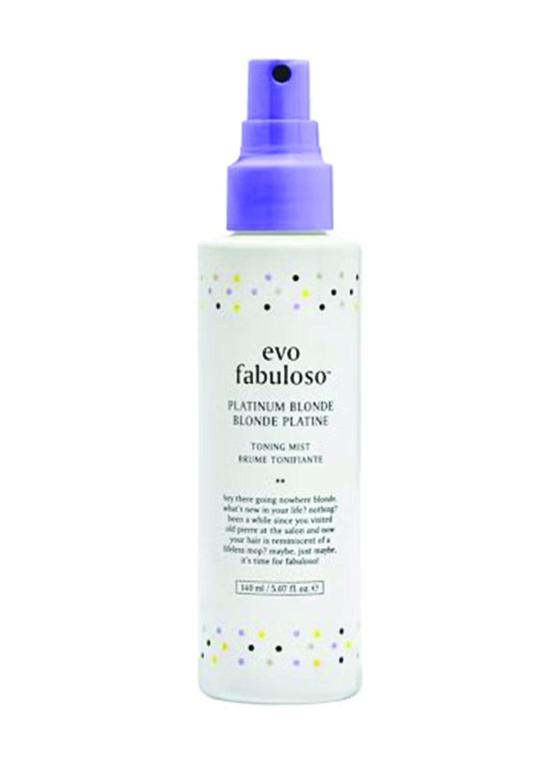 Fabuloso platinum blonde toning mist 140ml