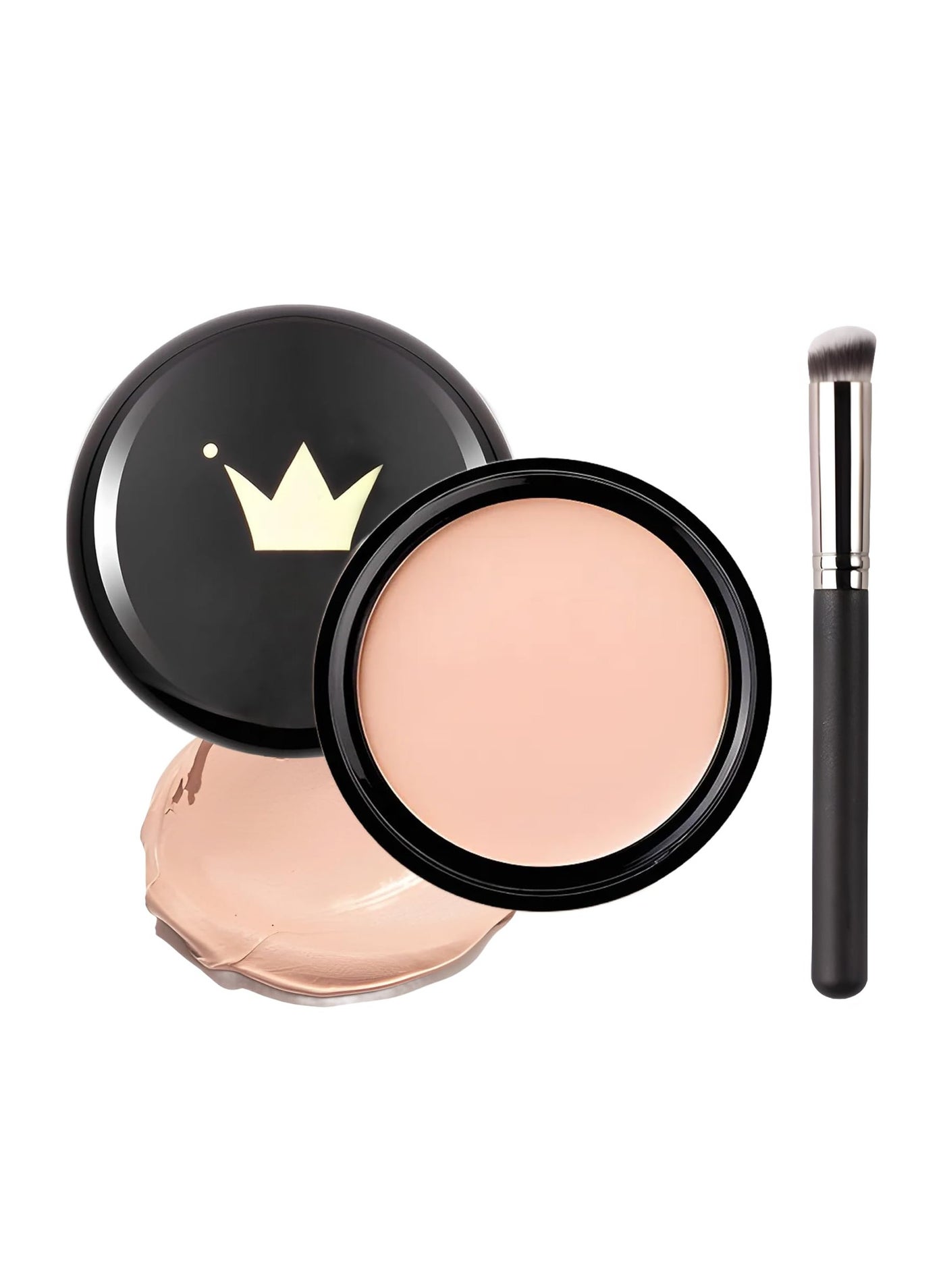 Under Eye Concealer for Dark Circles Color Corrector Makeup Concealer Full Coverage Concealer for Mature Skin Tattoo Cover up Makeup, Long-lasting Cover up Makeup, Waterproof Concealer Makeup（Light）